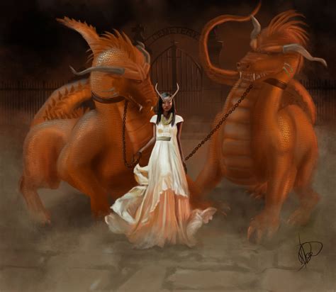 Gates of Hell - Work In Progress - Krita Artists