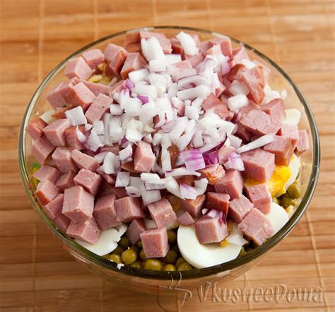 Салат оливье рецепт с фото очень вкусный
