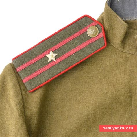Полевая гимнастерка майора АБТВ или артиллерии РККА образца 1943 года ...