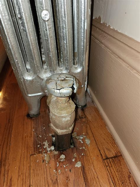 This knob on my old radiator cracked causing it to leak water. Is this