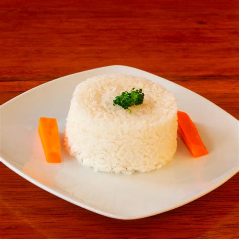 porcion de arroz la granja real food chicken