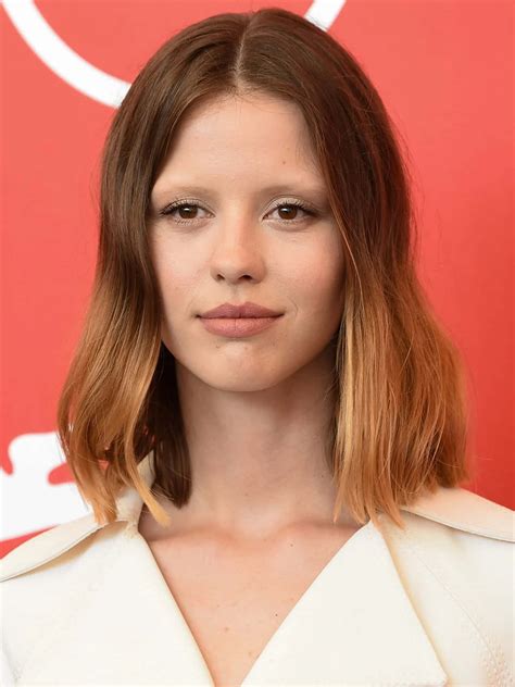 Download Caption: Actress Mia Goth Radiates Beauty In A Candid Photo
