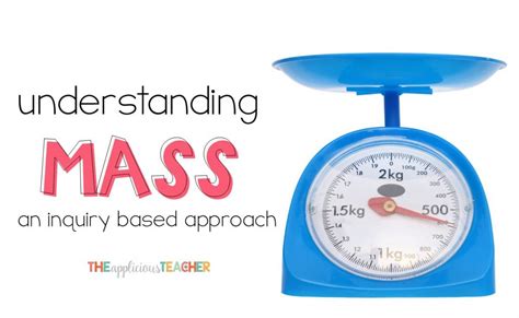Measuring Mass and a Fun Math App - The Applicious Teacher
