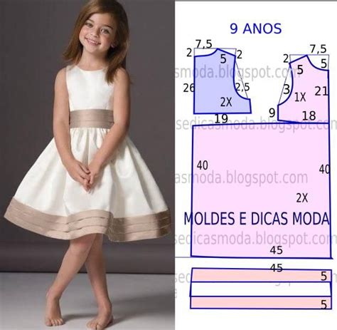VARIEDADES LUGLE MANUALIDADES CON COSTURA.: BELLOS VESTIDOS PARA NIÑAS ...