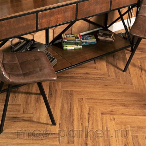 Виниловый SPC ламинат Vinilam Parquet Herringbone IS11210 Паркет Де ...