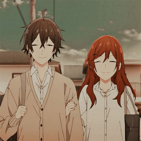 hori and miyamura⤾ | hazl.x | Gambar wajah, Gambar, Wajah
