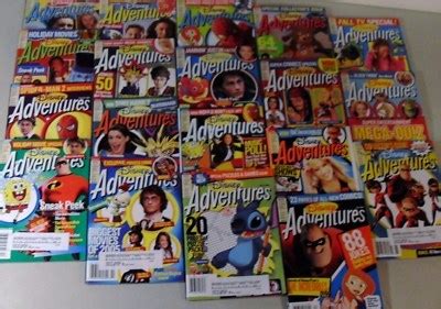 lot   disney adventures magazine