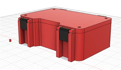 stackable  closable box  davids   stl model