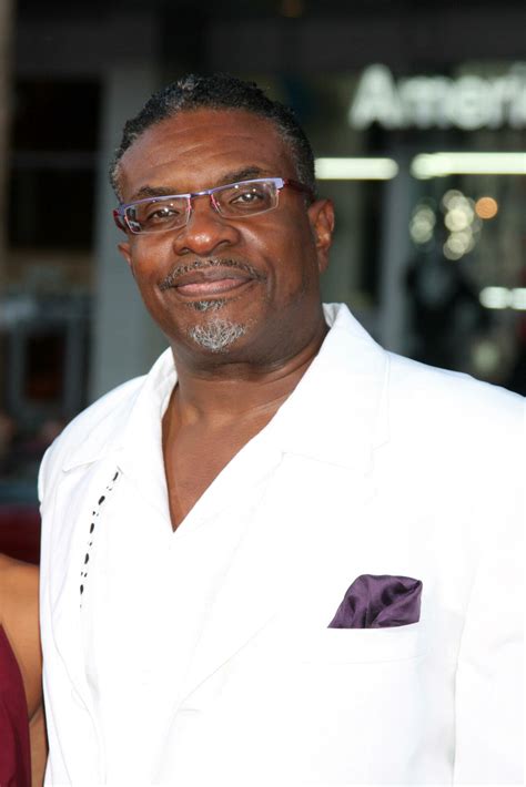 Keith David arriving at the All About Steve Premiere at Graumans