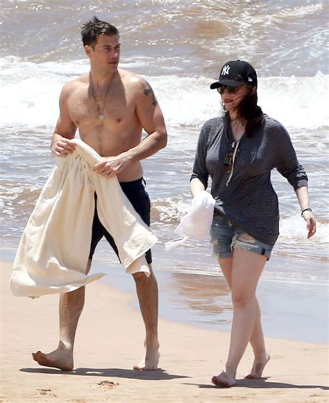 Kat Dennings in Shorts at a Beach in Maui - May 2014 • CelebMafia
