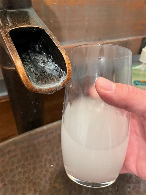 How To Fix Cloudy Sink Water at Crystal Molden blog