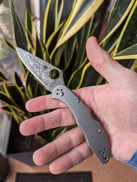 The knife I didn't know I needed - Delica 4 : r/spyderco