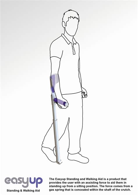 Standing and Walking Aid by Luke Richardson at Coroflot.com