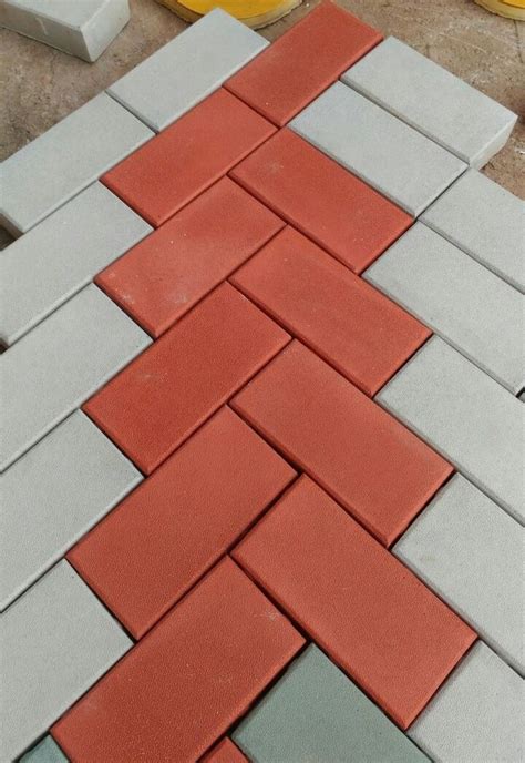 concrete rectangular paver block shape rectangular  square