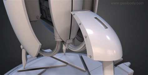 Portal 2 Sentry Turret 3D Model | Assembly | Nixon's 3D Models