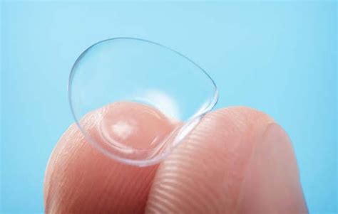 soft contact lens optography