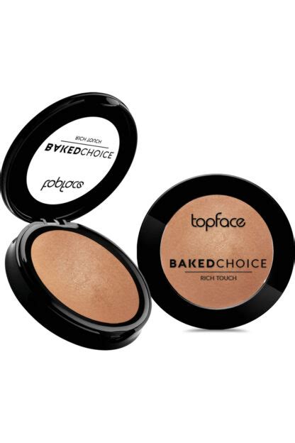Topface Baked Choice Rich Touch Blush On – 3 Top Secret – SetElhosn Beaute