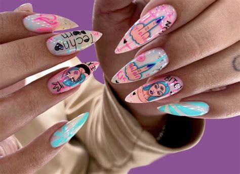 Pin by Ilona Wrmr on Ongles💖 | Nail jewels, Nails, Scary nails