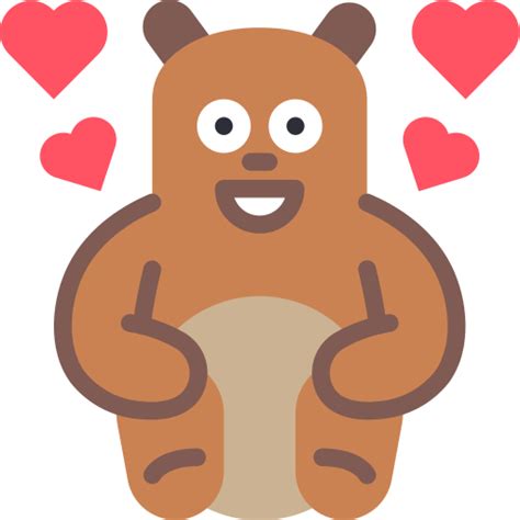 Bear Basic Miscellany Flat icon