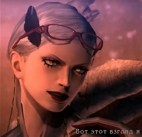 a close up of a person with glasses on their head and an angel behind them