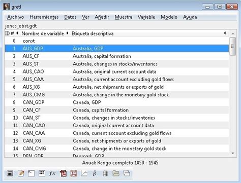 Descargar Gretl 2021d para PC Gratis