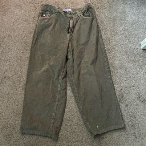 big boy polar pants, bottom of pants were cut but... - Depop