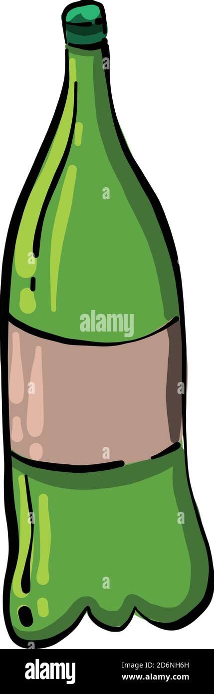 Mineral water, illustration, vector on white background Stock Vector ...