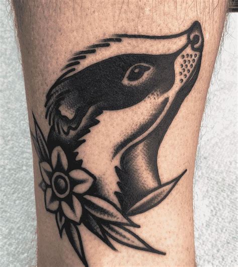 badger island tattoos badger tattoo design ideas images