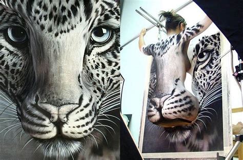 Optical Illusion Body Art Painting | Realistic body art, Amazing body