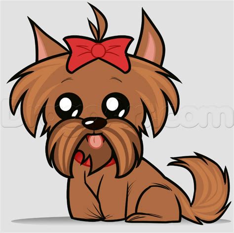 How To Draw A Shih Tzu, Easy Drawing Tutorial, 8 Steps - Toons Mag