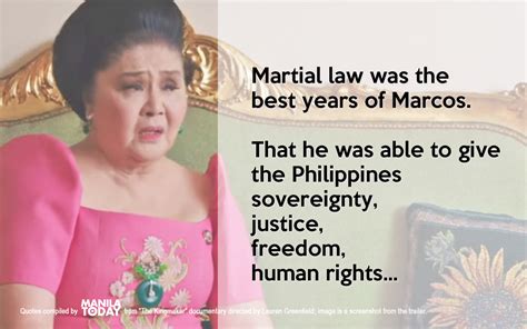 Imeldific quotes from ‘The Kingmaker’ - | Manila Today