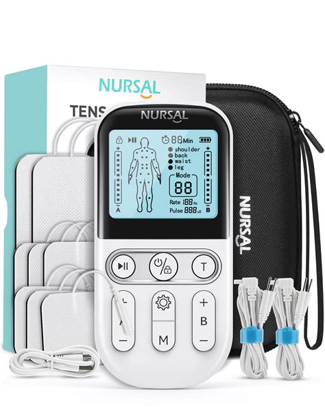 **SOLD FOR PARTS** NURSAL Dual Channel 3-in-1 TENS Unit Muscle