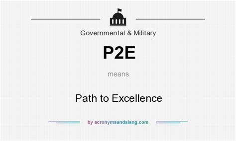 pe path  excellence  government military  acronymsandslangcom