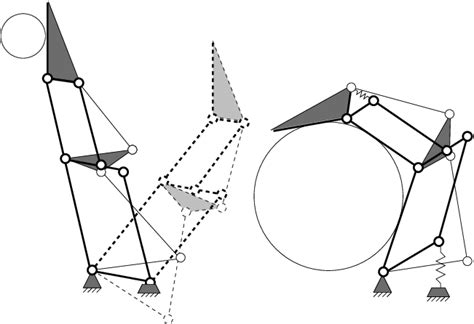 The parallel precision grasp mechanism (dark lines). (a) parallel... | Download Scientific Diagram