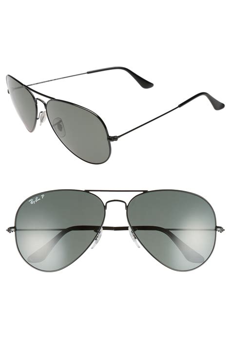 Ray-Ban Original 62mm Polarized Aviator Sunglasses | Nordstrom