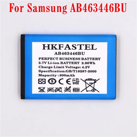 New AB463446BU Li ion Battery For Samsung x200 B300 B320 B500 B520 C120 ...