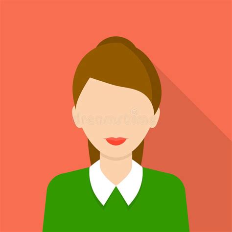 Значок учителя, плоский стиль Иллюстрация штока - иллюстрации ...