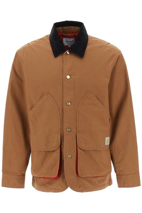 Carhartt Wip Carhartt wip 'heston' cotton shirt jacket | Grailed