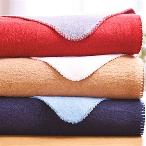 cotton rich reversible blanket   home