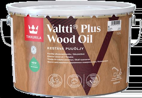 Tikkurila Valtti Plus Wood Oil puuöljy 7,2 l EC | Prisma verkkokauppa