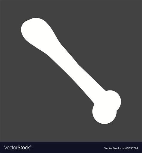 human bone royalty  vector image vectorstock