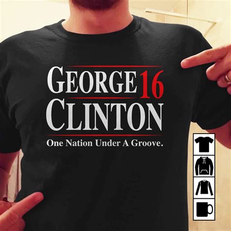 One Nation Under A Groove George Clinton T Shirt For And | Kitilan