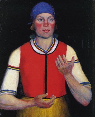Малевич Казимир «Работница» | Malevich, Kazimir malevich, Russian avant ...