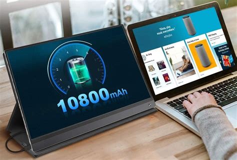 Review: UPerfect 15.6" Portable, Touch Monitor with Battery - YuenX