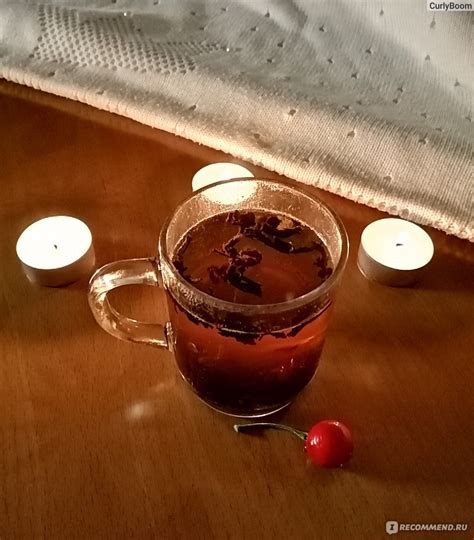 Чай CEREMONY TEA Шу Пуэр с вишней - «Чай из Тиктока с торкающим или ...