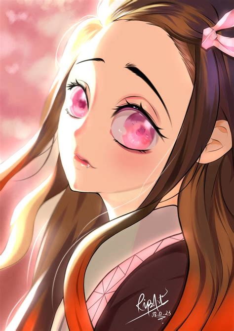 Cute nezuko chan drawing by ripan20 on DeviantArt