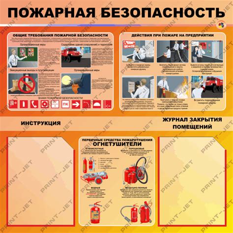 Стенды по пожарной безопасности | Разработка и изготовление ...