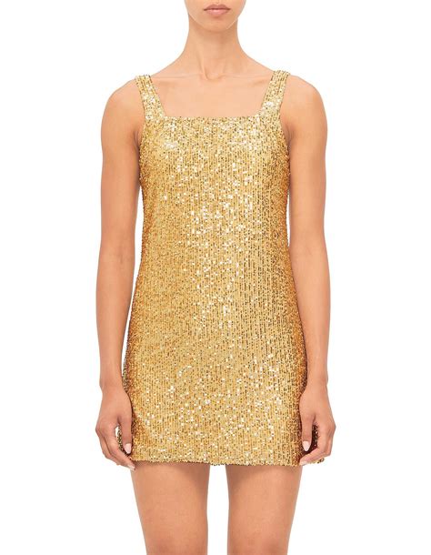 Harmur Mini Shift Dress Sequins | David Jones