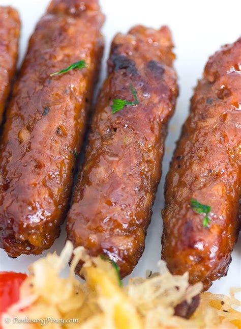 filipino sausage chorizo de cebu recipe cebu longganisa artofit