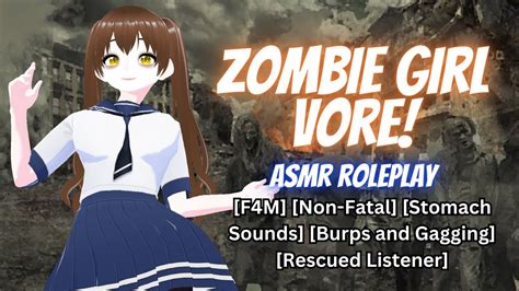 Swallowed and Rescued from the Horde by a Kind Zombie Girl ASMR
